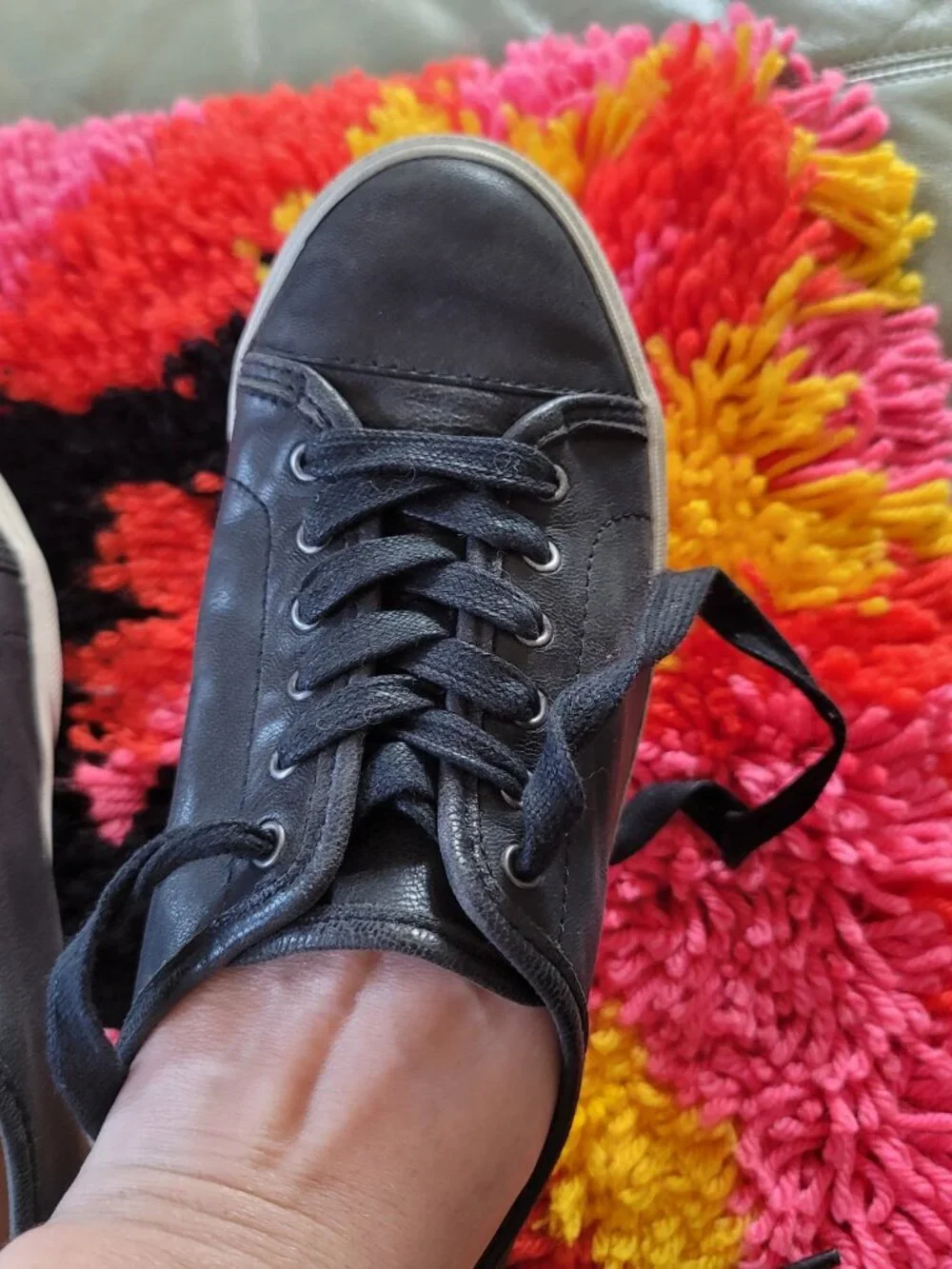 Frye Leather Low Top Sneakers Size 7 #3472365